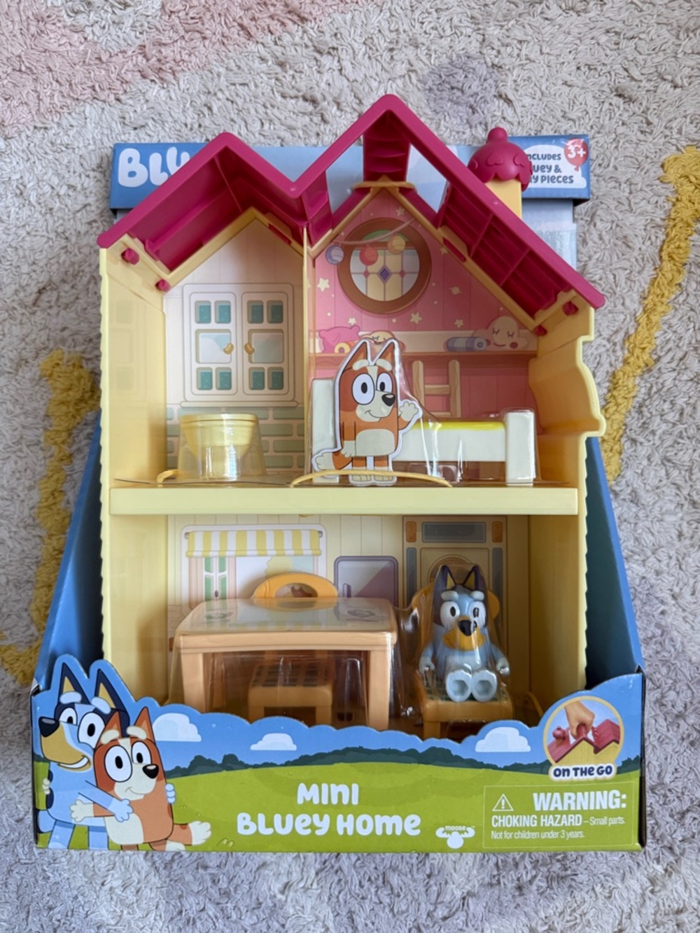 NIB Mini Bluey Home